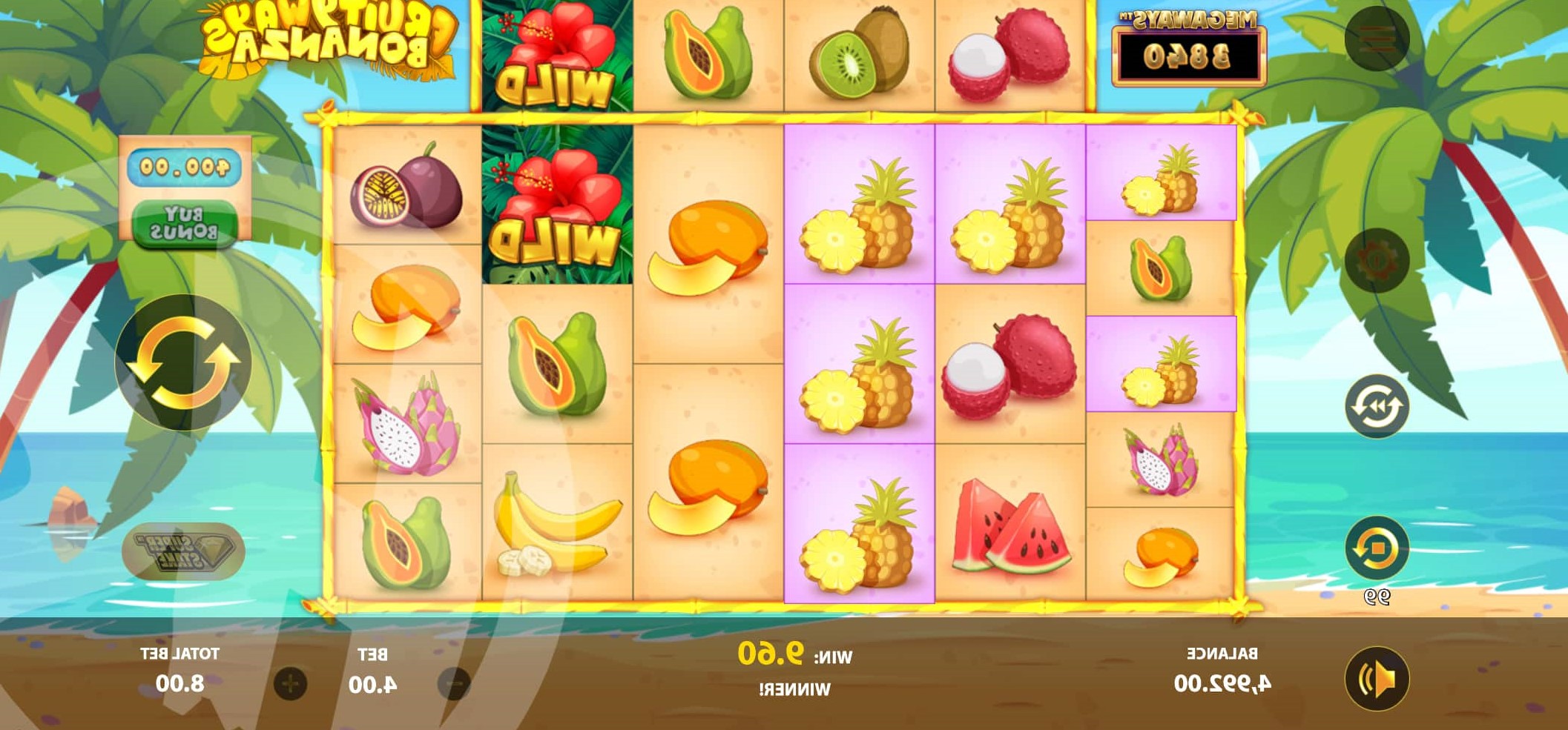 Slot Online Fruitways Bonanza Megaways